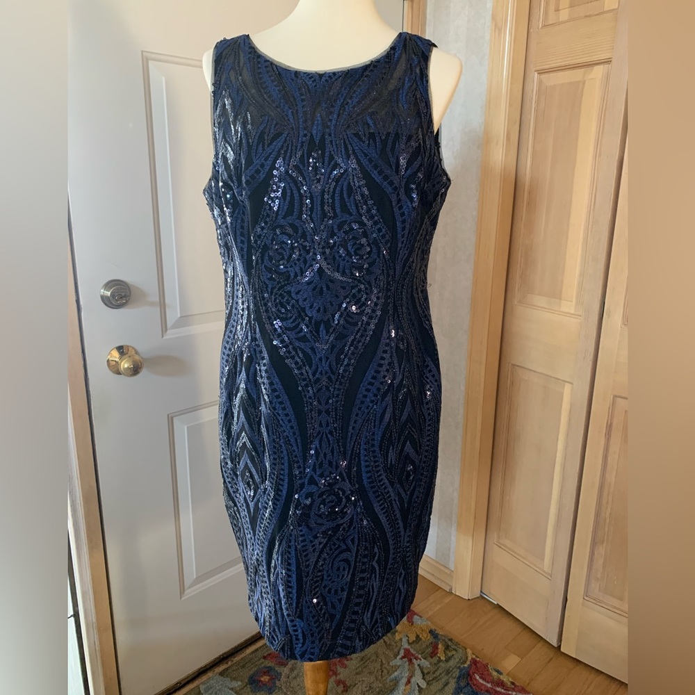 Calvin Klein sequined dress